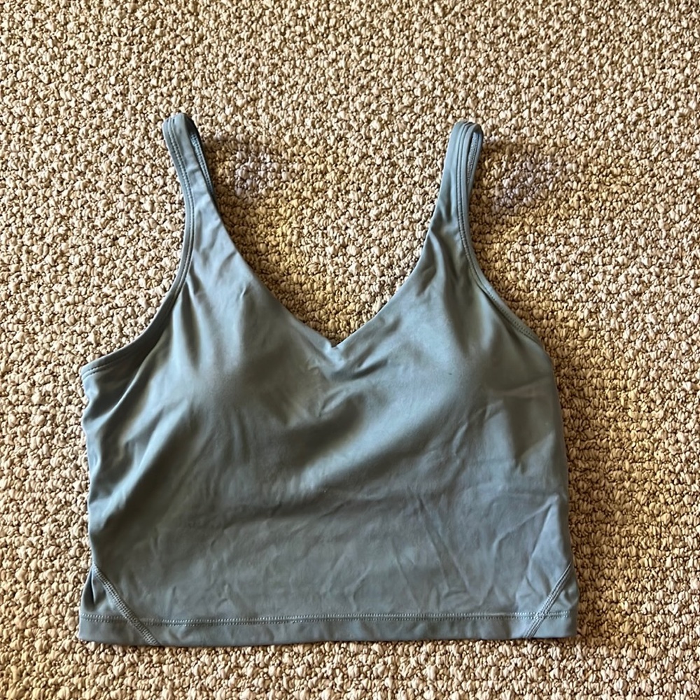 Steel Blue Bra Top